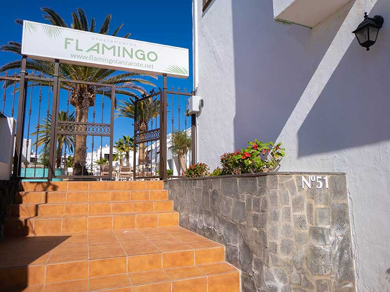 Apartamentos Flamingo Entrada